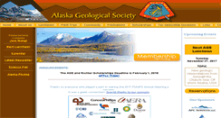 Desktop Screenshot of alaskageology.org
